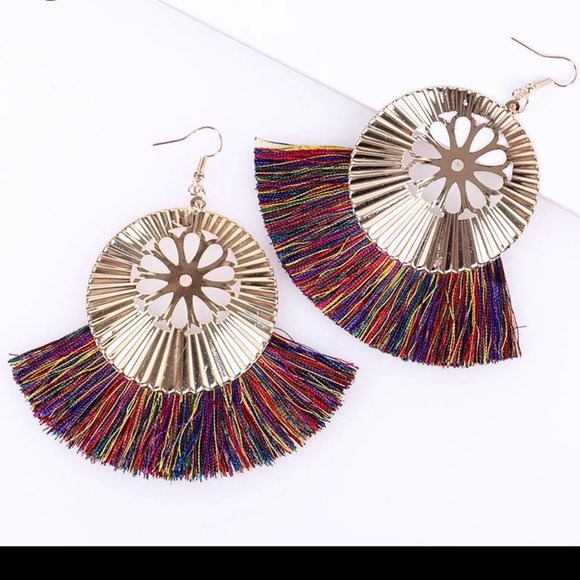 Tassel Earrings - Picture 4 of 5